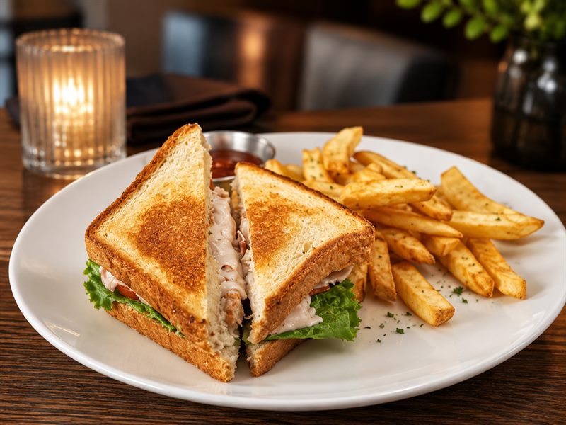 Skylines Cafe sandwich
